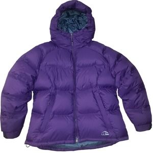 L.L. Bean Windstopper 700 Womens Goose Down Puffer *XL*